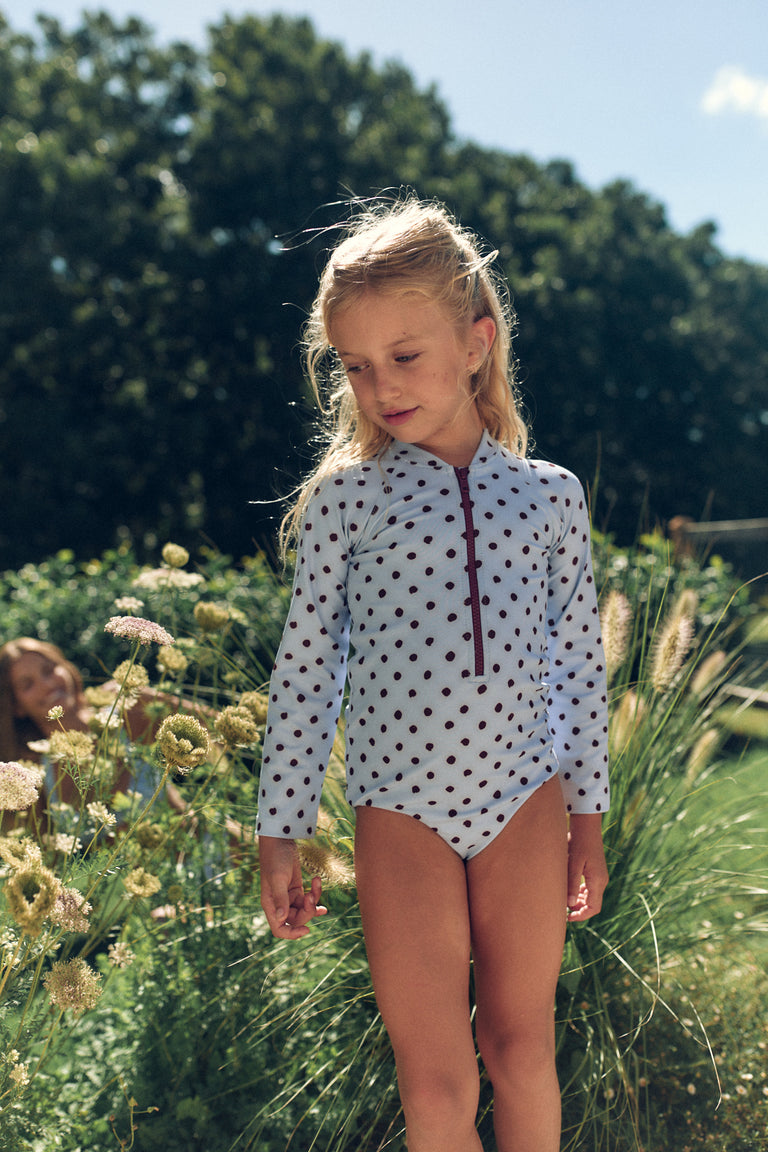 Lil Jet | Blue Polka Fudge