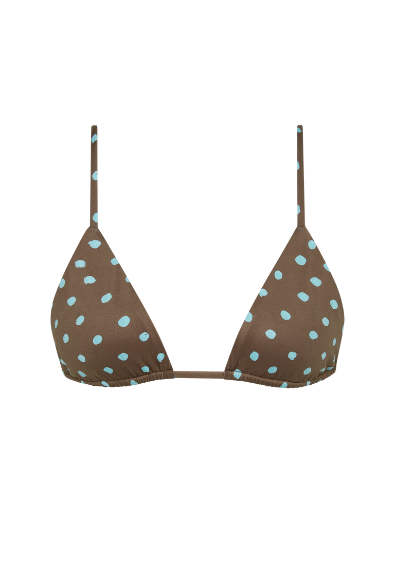 Arnie Top | Polka Blue