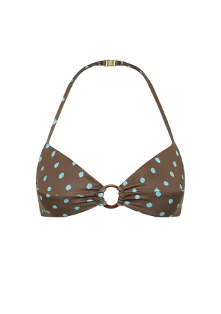 Arthur Top | Polka Blue