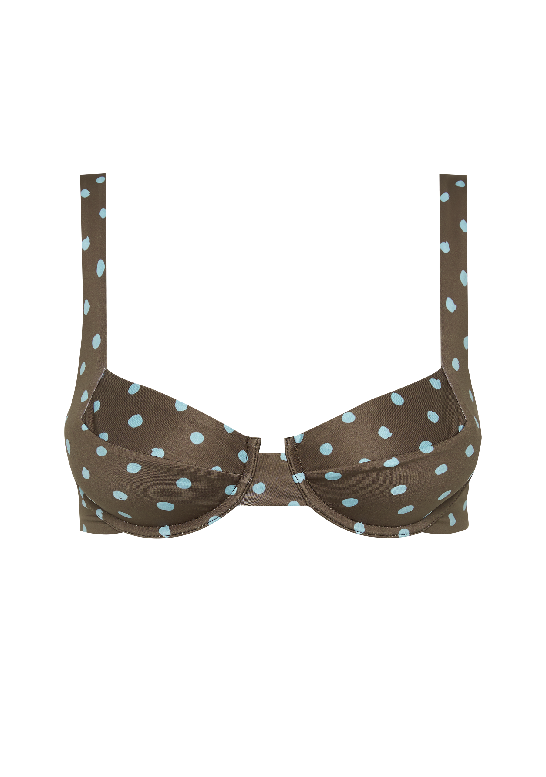 Casanova Top | Polka Blue