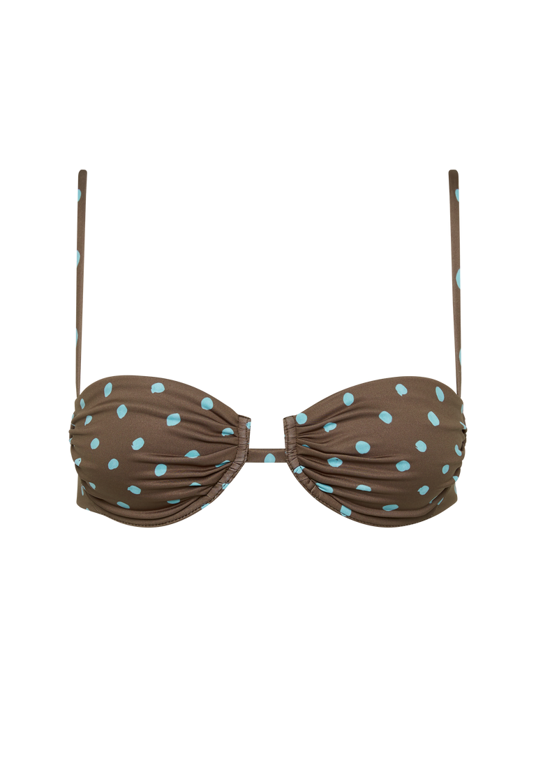 Gabriel Top | Polka Blue