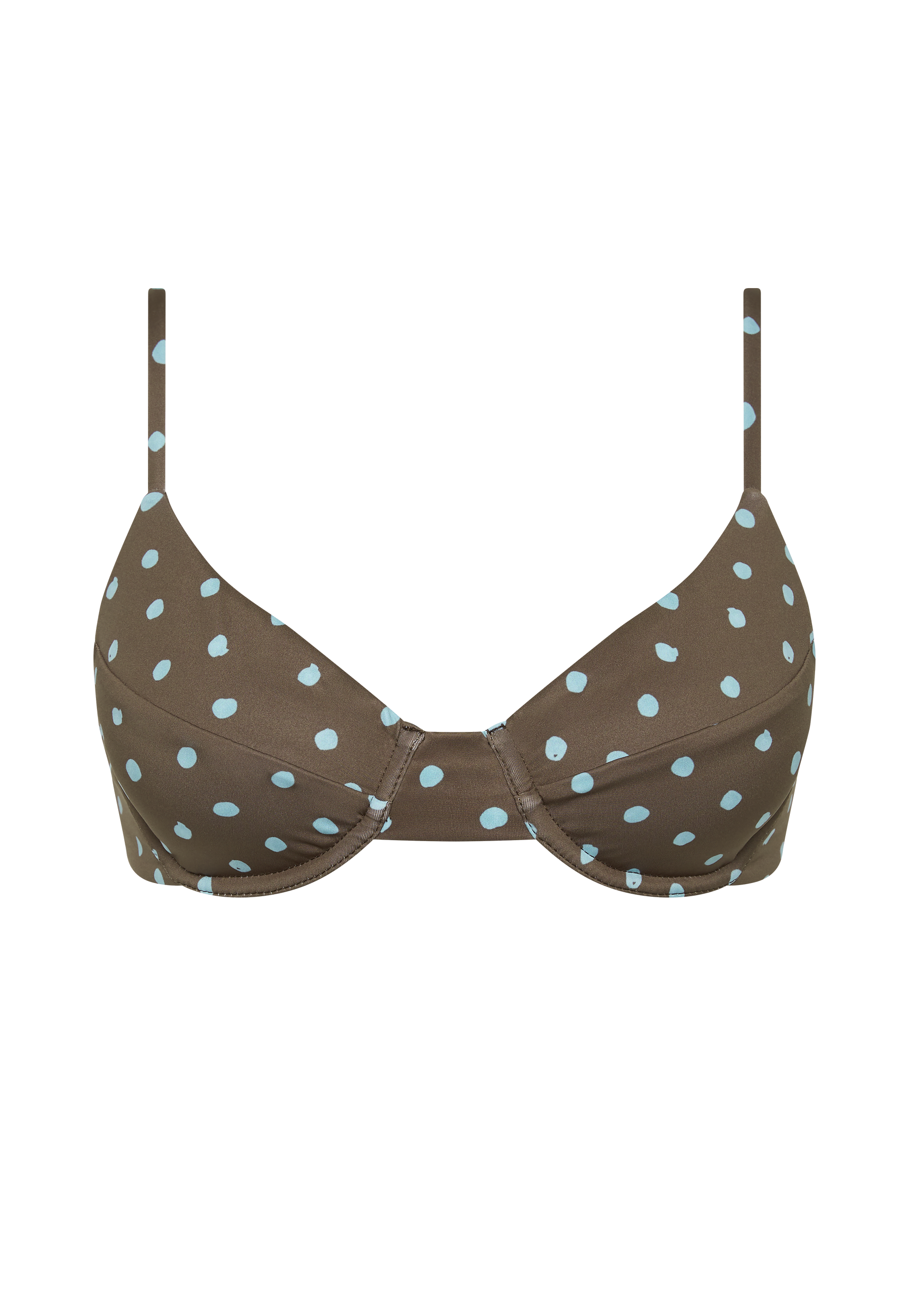 Gareth Top | Polka Blue