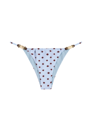 Giuseppe Beaded Bottom | Blue Polka Fudge