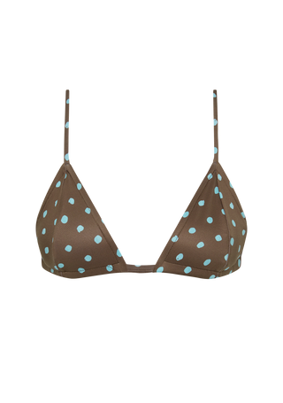 Julian Top | Polka Blue