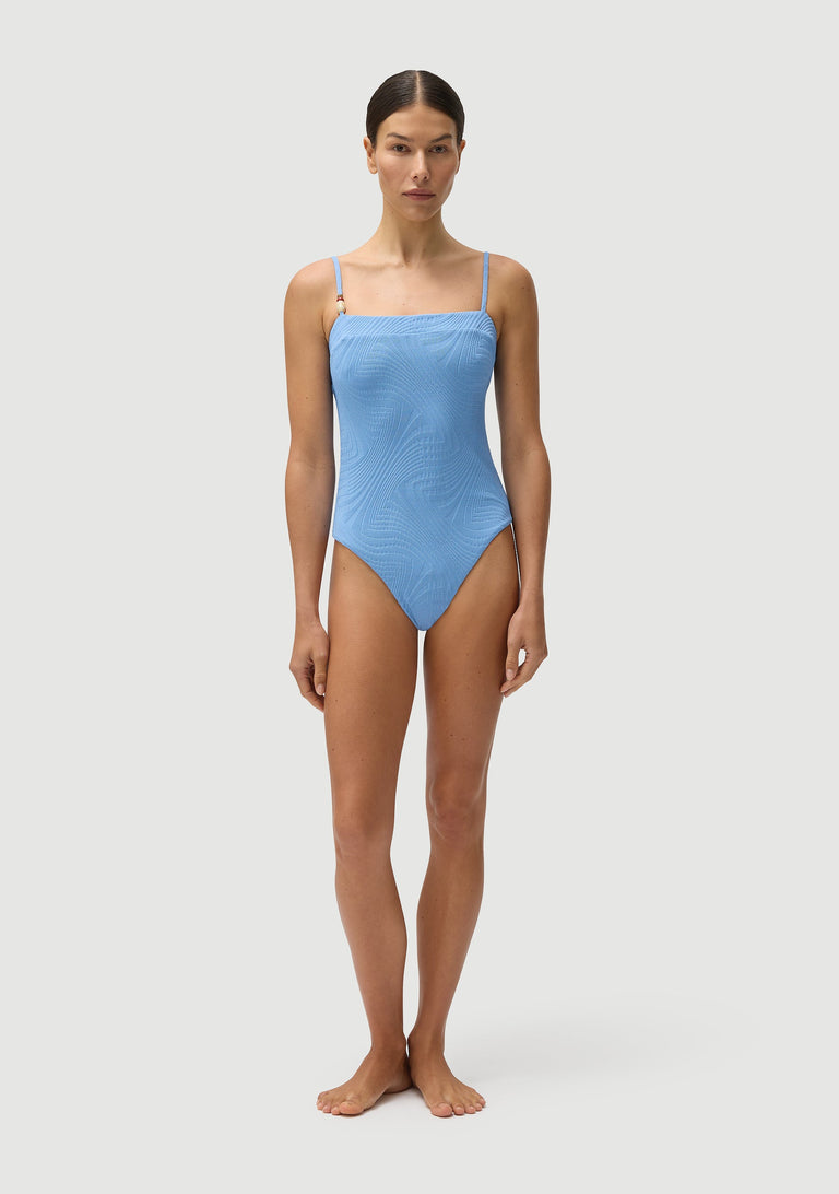 Phillip Full Piece | Lichen Blue