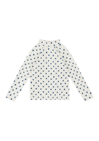 Lil Raffy | Cream Polka Navy