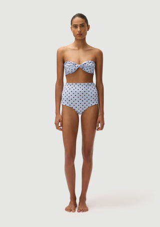 Bernie Top | Blue Polka Fudge