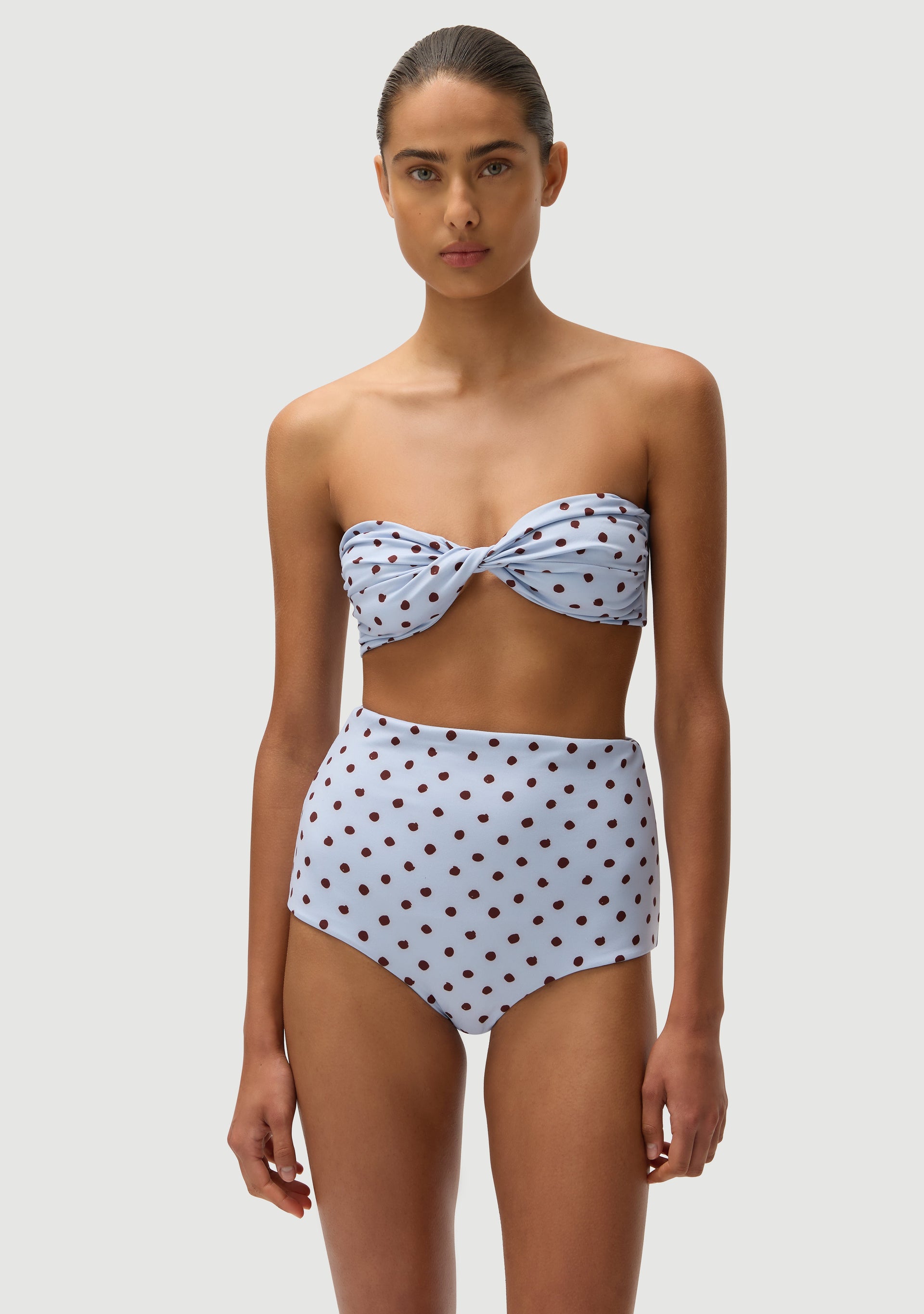 Bernie Top | Blue Polka Fudge