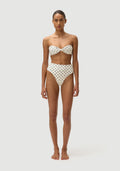 Brian Bottom | Cream Polka Navy