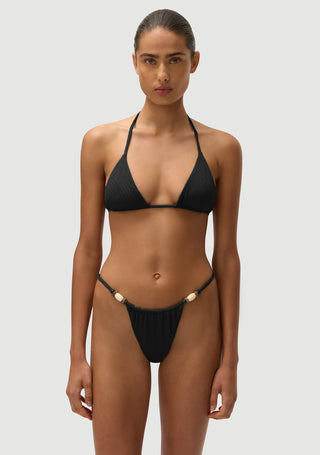 Giuseppe Beaded Bottom | Noir