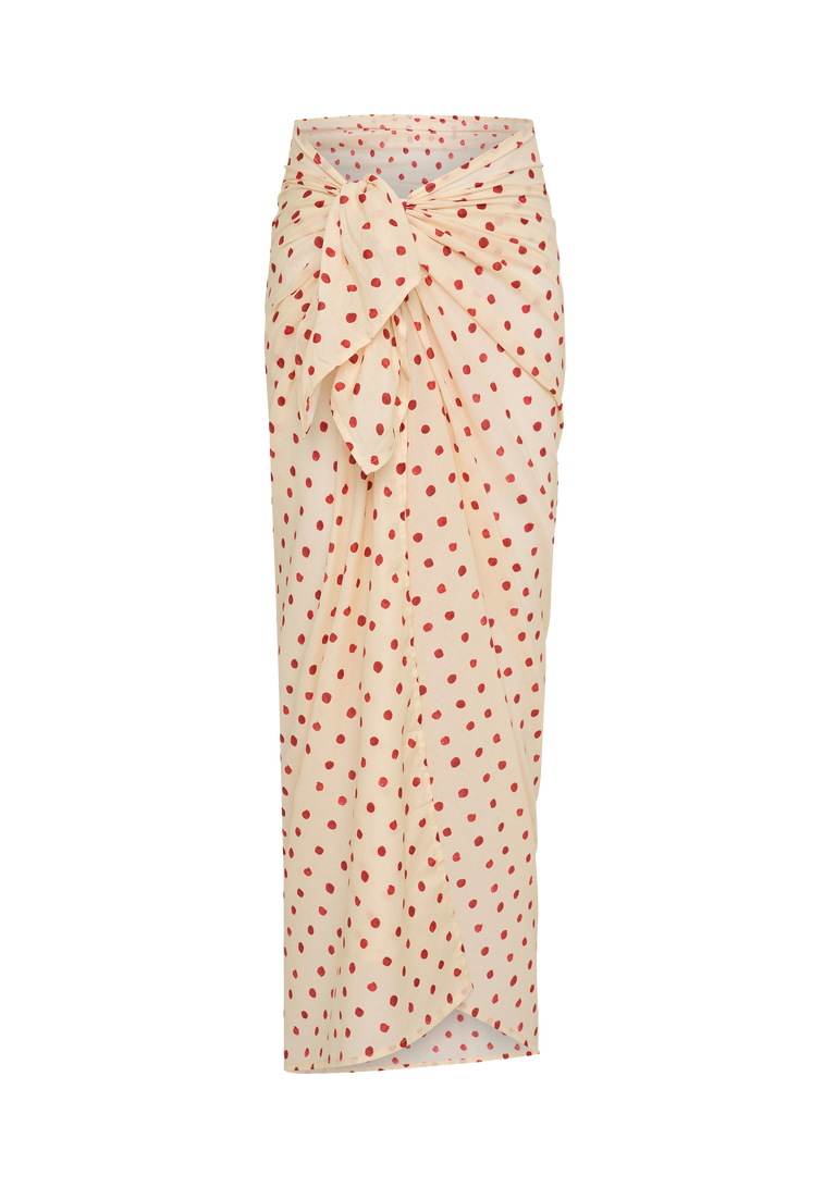 Pareo Sarong | Polka Red
