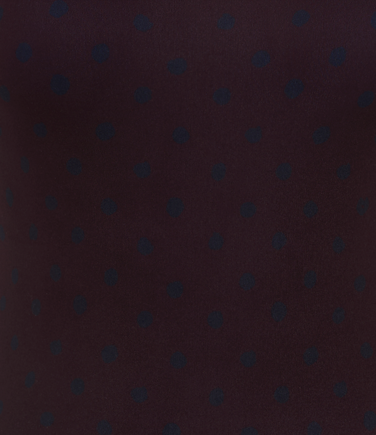 Casanova Top | Wine Polka Noir