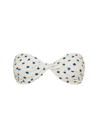Bernie Top |Cream Polka Navy