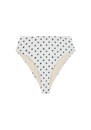 Brian Bottom | Cream Polka Navy