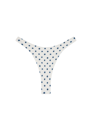 Corey Bottom | Cream Polka Navy