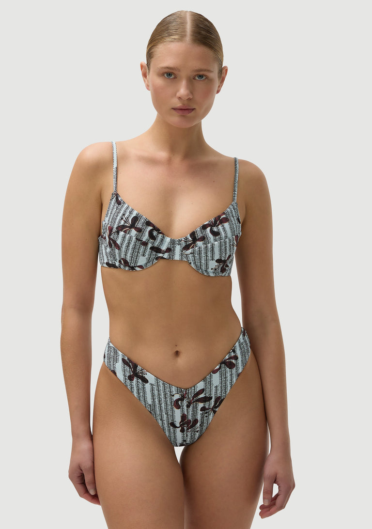 Gareth Top | Kimono Floral