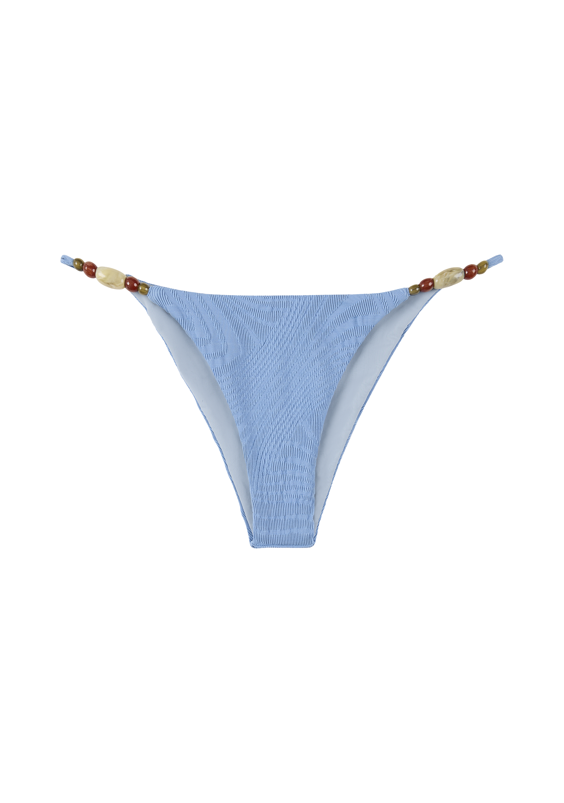 Giuseppe Beaded Bottom | Lichen Blue