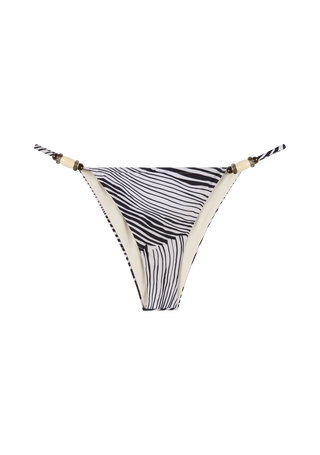 Giuseppe Beaded Bottom | Zebra