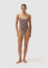 Harvey Binded Full Piece | Vintage Stripe
