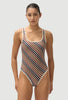 Harvey Binded Full Piece | Vintage Stripe