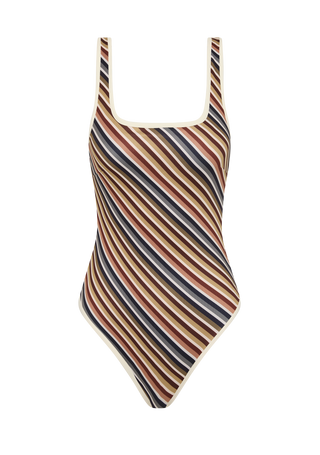 Harvey Binded Full Piece | Vintage Stripe