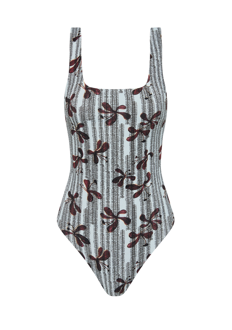 Harvey Full Piece | Kimono Floral