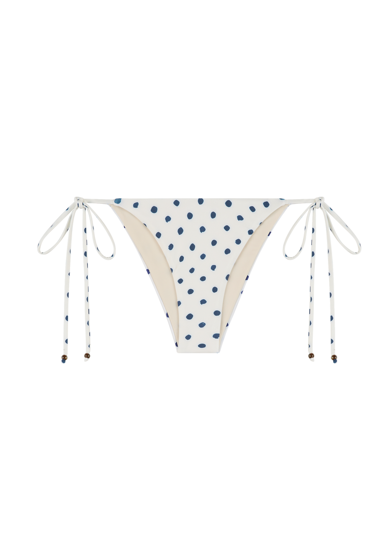 Marcus Bottom | Cream Polka Navy