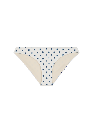 Rick James Bottom | Cream Polka Navy