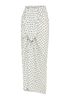 Pareo Sarong |Cream Polka Navy