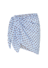 Mini Pareo Sarong | Blue Polka Fudge