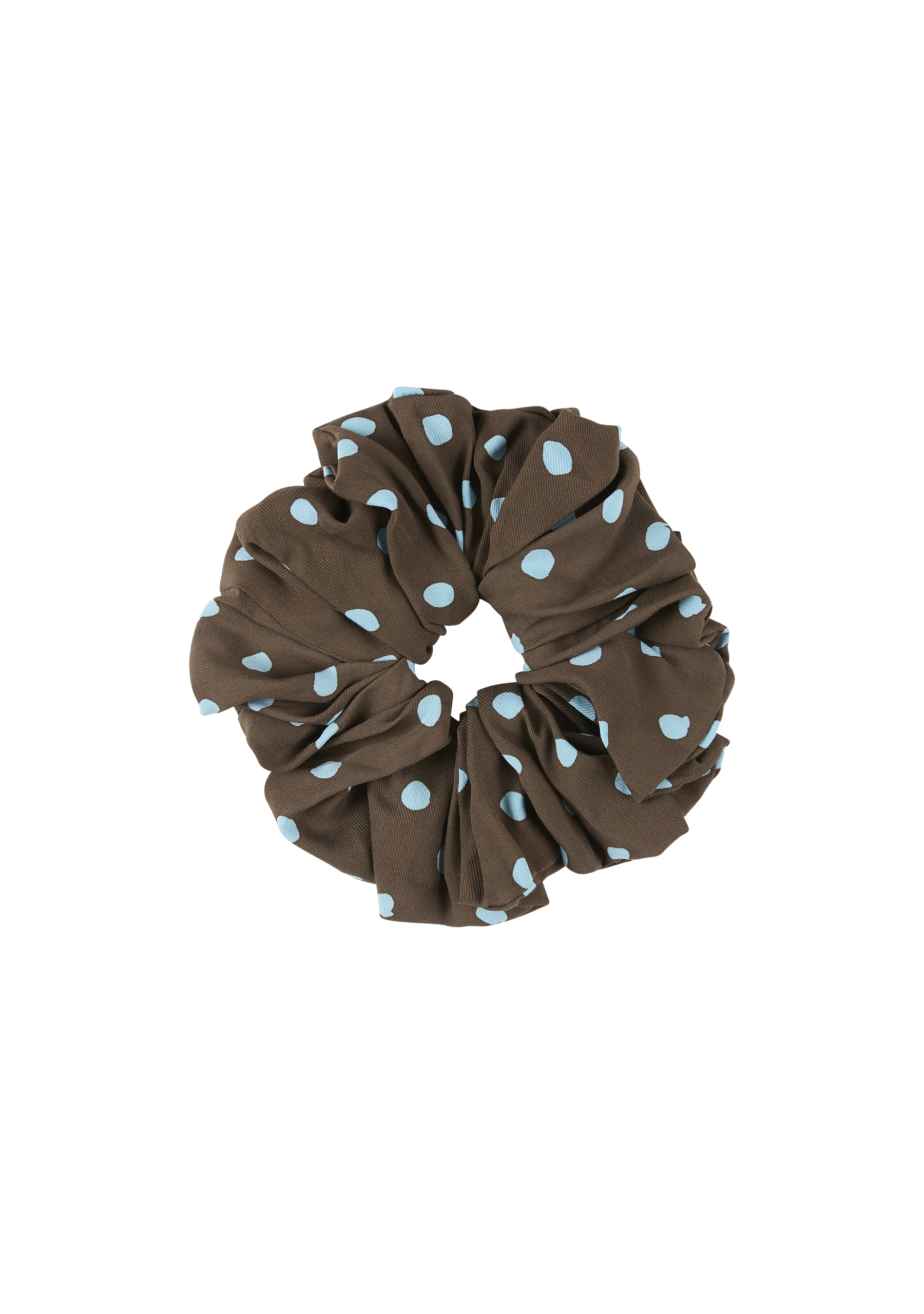 Scrunchie | Polka Blue