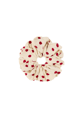 Scrunchie | Polka Red
