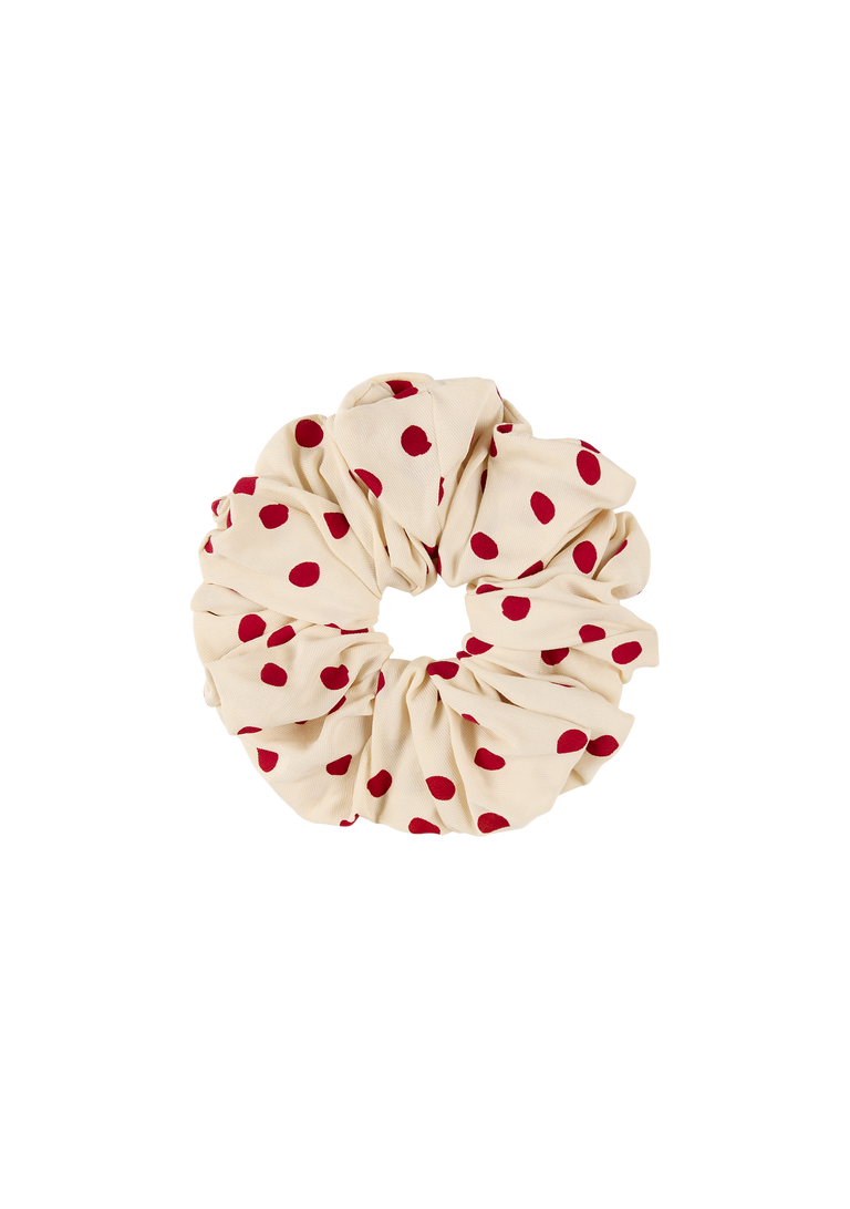 Scrunchie | Polka Red