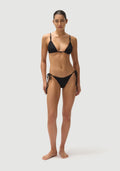 Tony Tribal Beads Top | Noir